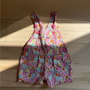 Oshkosh B’Gosh Vestbak Floral Overalls